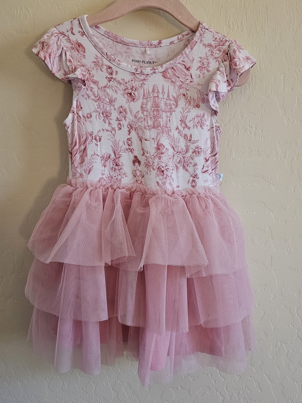 Posh Peanut Antoinette Tulle Dress 3T-4T
